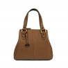 Damentasche Schultertasche 004g cognacbraun