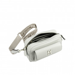 Damenschultertasche 006g grau stahlgrau
