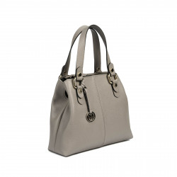 Damentasche Schultertasche 004g Aschgrau