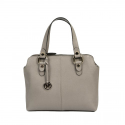 Damentasche Schultertasche 004g Aschgrau