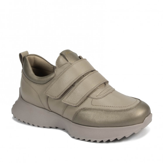 Damen Sportschuhe 6060 beige kombiniert Damen Sportschuhe 6060 beige kombiniert