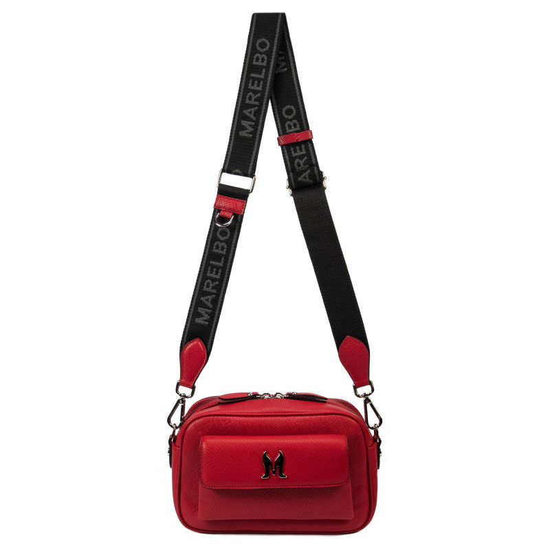 Damentasche Umhängetasche 006g rot Saffiano