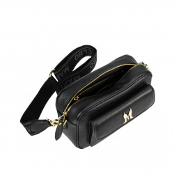 Damentasche Schultertasche 006g schwarz