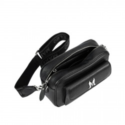 Damentasche Schultertasche 006g 01 schwarz