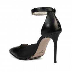 Elegante Damenschuhe 1296 schwarz