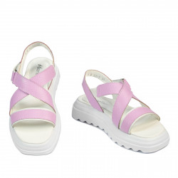 Damensandalen 5092 in kombinierter Rosa