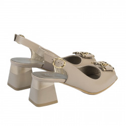 Damensandalen 1297 Cappuccino