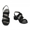 Damensandalen 5098 schwarzer Bufo