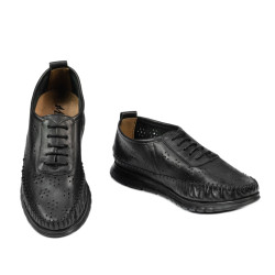 Damen-Mokassins 6061 schwarz