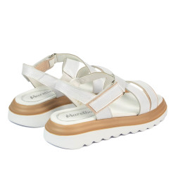 Damensandalen 5092 kombiniert weiß