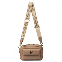 Damentasche Schultertasche 006g Capuccino