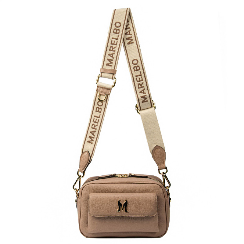 Damentasche Schultertasche 006g Capuccino
