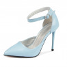 Elegante Damenschuhe 1296 Blau