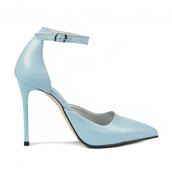 Elegante Damenschuhe 1296 Blau