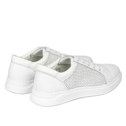 Freizeitschuh/Sportschuh Herren 954 weiß