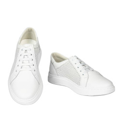 Freizeitschuh/Sportschuh Herren 954 weiß