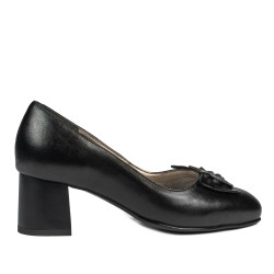 Elegante Damenschuhe 1274-1 schwarz