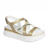 Damensandalen 5100 gold kombiniert