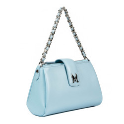 Damentasche Schultertasche 003g Babyblau