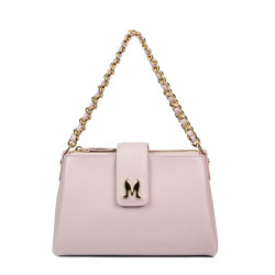 Damentasche zum Umhängen 003g lila rosa
