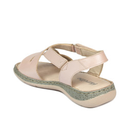 Damensandalen 5047 Puder Perlmutt