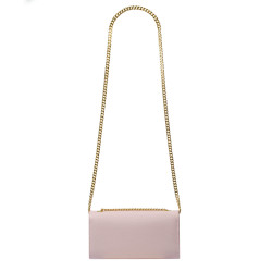 Damentasche Schultertasche 008g rosa lila Kaviar