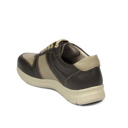 Jugendsportschuhe 384 kaki kombiniert