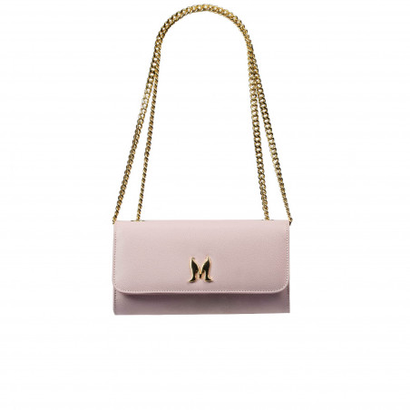 Damen-Umhängetasche 012g rosa Flieder Caviar
