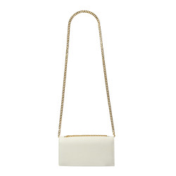 Damenhandtasche zum Umhängen 012g Beige Latte Kaviar