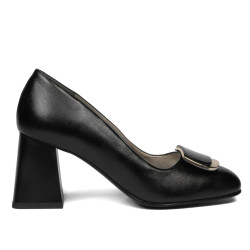 Elegante Damenschuhe 1291 schwarz