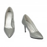 Elegante Damenschuhe 1293 Lack Grau