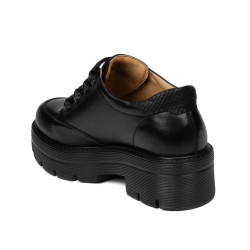 Damen Freizeitschuhe 6064 in schwarz kombiniert