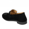 Damen Freizeitschuhe 6066 Schwarzveloursleder