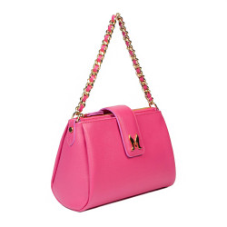 Damentasche Schultertasche 003g 01 Fuchsia