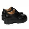 Damen Freizeitschuhe 6064 in schwarz kombiniert