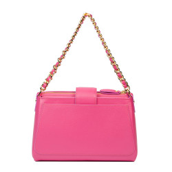 Damentasche Schultertasche 003g 01 Fuchsia