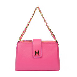 Damentasche Schultertasche 003g 01 Fuchsia