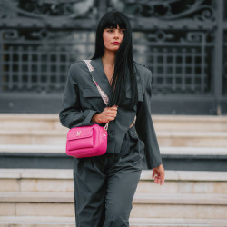 Damentasche zum Umhängen 006g rosa Kaviar lifestyle