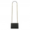 Damentasche Schultertasche 009g schwarz Safiano