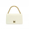 Damentasche Umhängetasche 010g beige Latte Caviar
