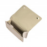 Damen-Schultertasche 010g beige Kaviar