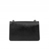 Damentasche Schultertasche 010g 01 schwarz Saffiano
