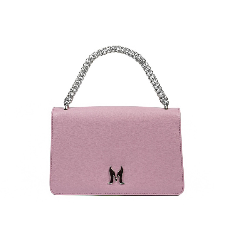 Damen-Schultertasche 010g 01 violett safiano