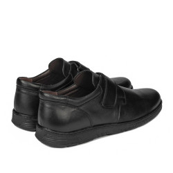 Herren Freizeitschuhe / elegante 957sc schwarz