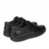 Herren Freizeitschuhe / elegante 957sc schwarz