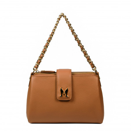 Damentasche Schultertasche 003g Camel