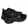 Damen Sportschuhe 6046 schwarz