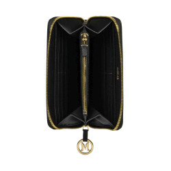 Damenportemonnaie 200g schwarz Saffiano