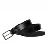 Herren Gürtel 65b glänzend schwarz