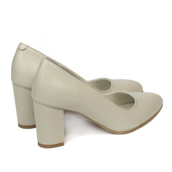Elegante Damenschuhe 1273 Beige